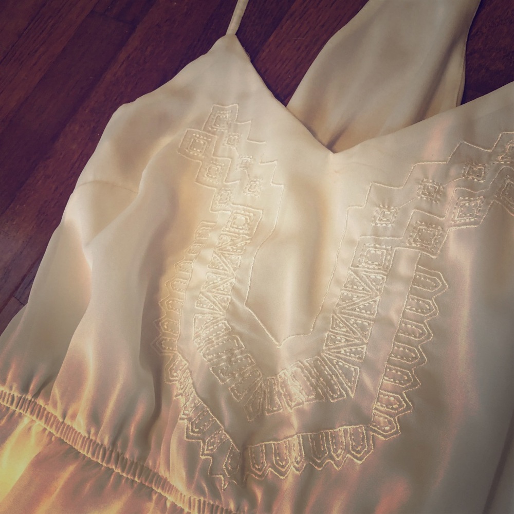 Charlotte Russe White high-low spring/summer dress